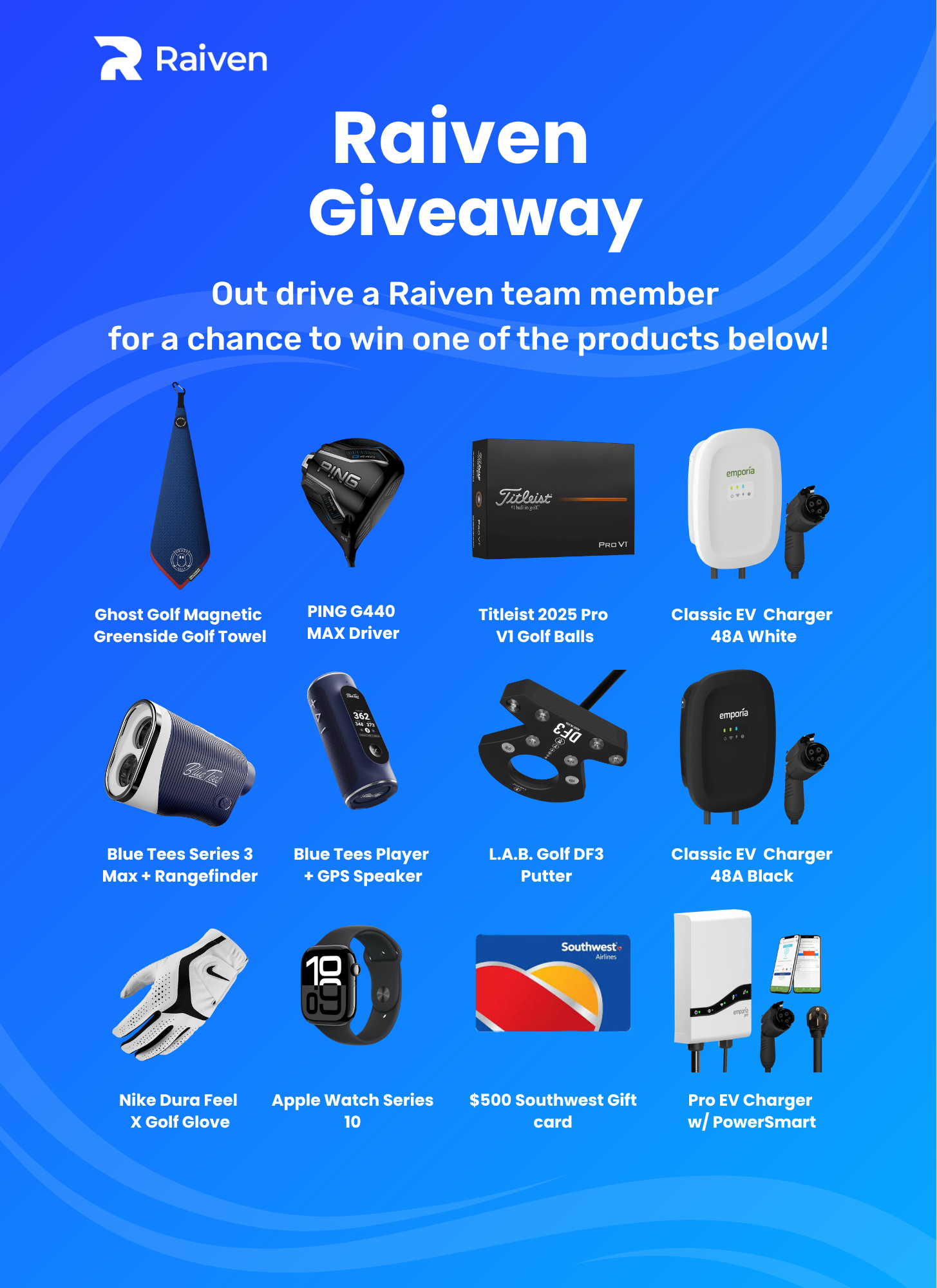 Raiven Golf Giveaway