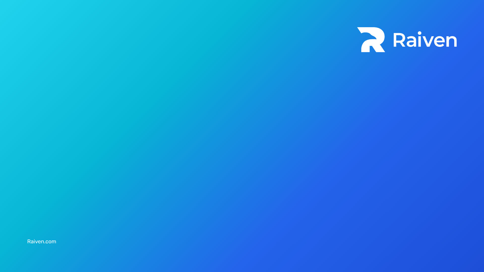 Raiven Zoom Background — Blue